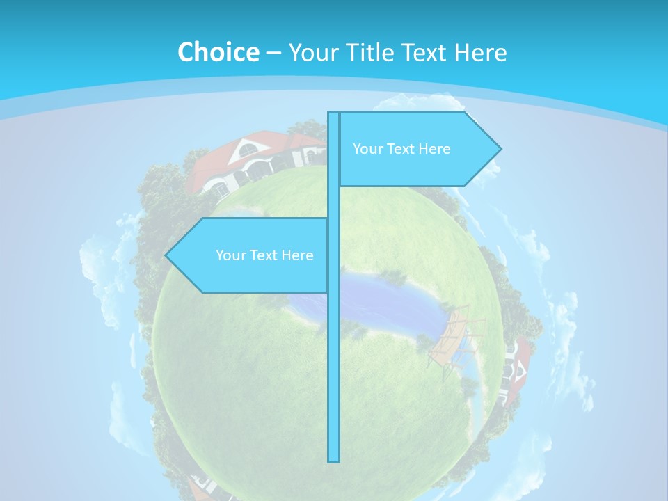 Ecology Farmstead Countryside PowerPoint Template
