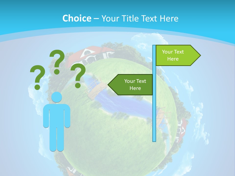Ecology Farmstead Countryside PowerPoint Template