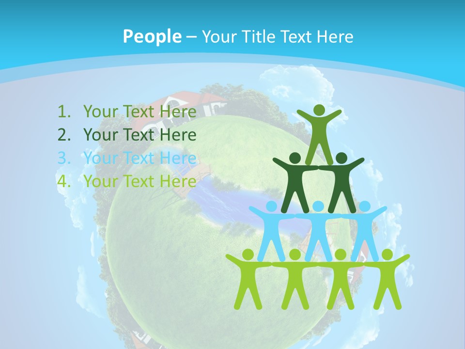 Ecology Farmstead Countryside PowerPoint Template