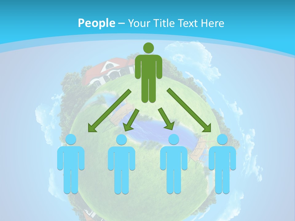 Ecology Farmstead Countryside PowerPoint Template