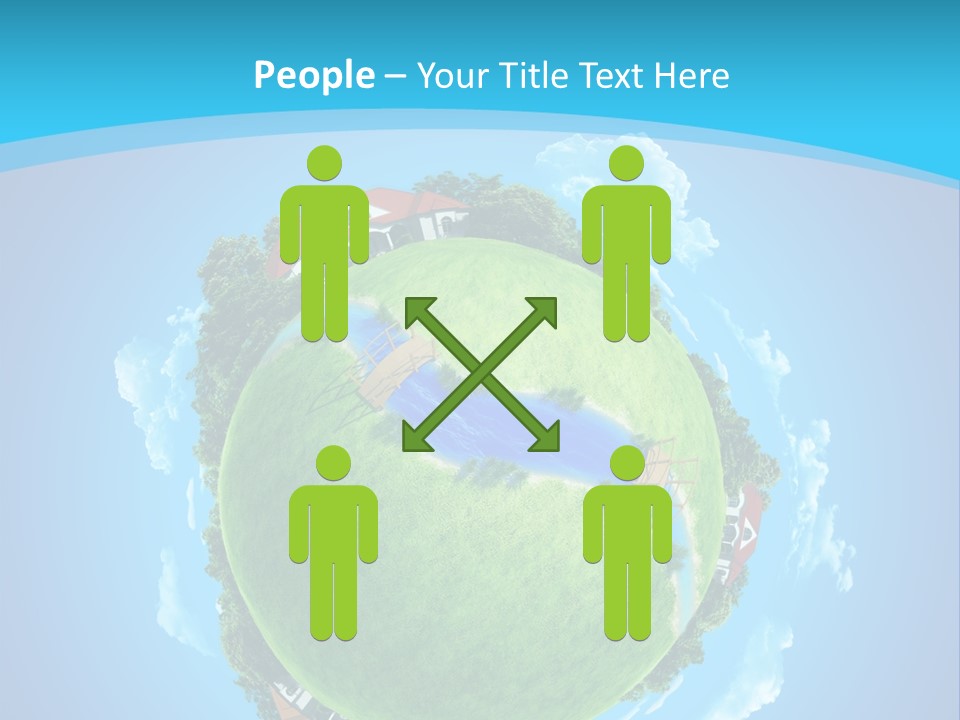 Ecology Farmstead Countryside PowerPoint Template