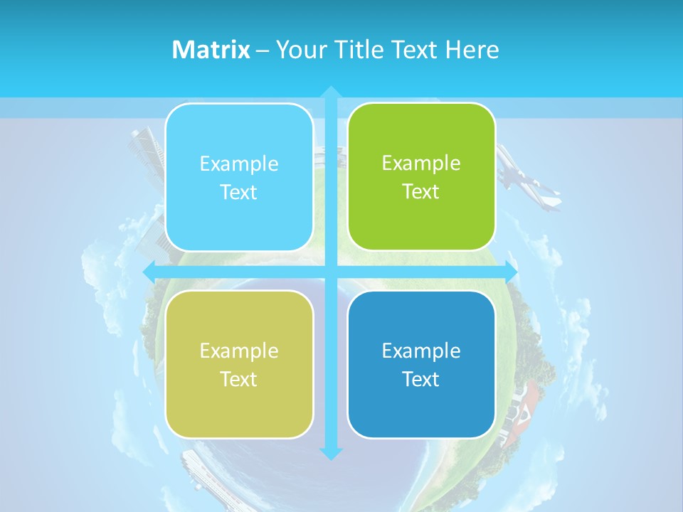 Grass Pasture Field PowerPoint Template