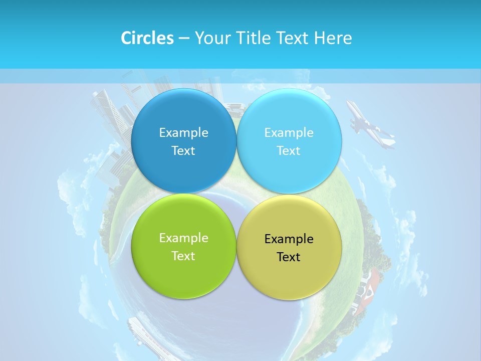 Grass Pasture Field PowerPoint Template