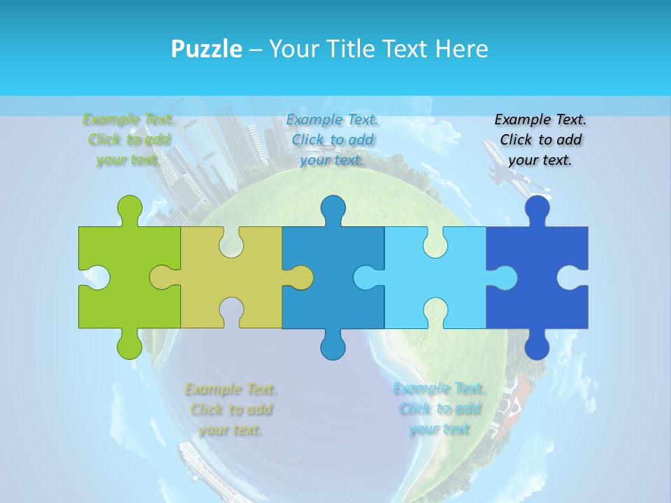 Grass Pasture Field PowerPoint Template