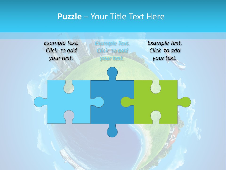 Grass Pasture Field PowerPoint Template