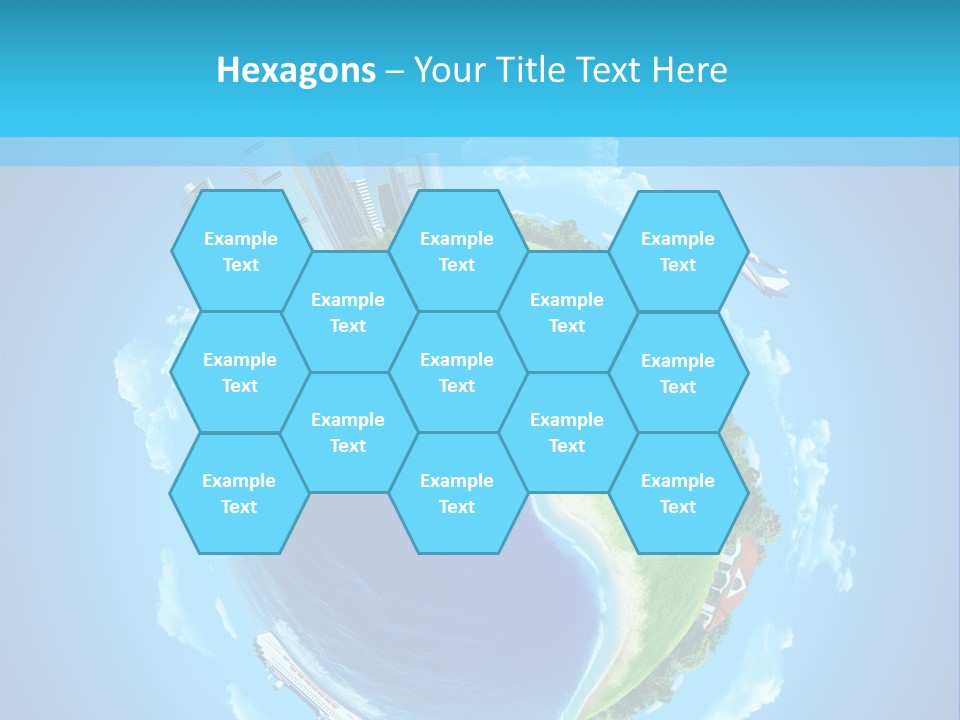 Grass Pasture Field PowerPoint Template