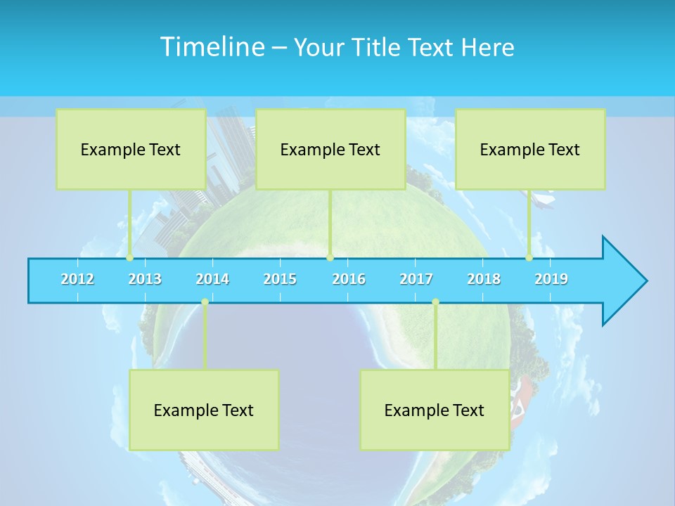 Grass Pasture Field PowerPoint Template