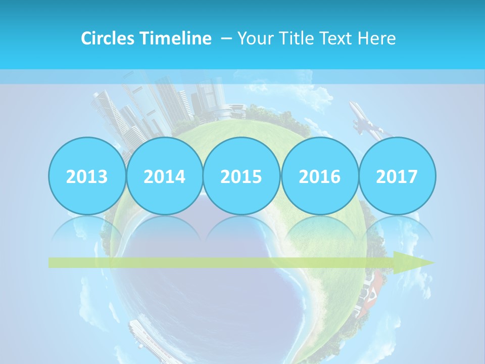 Grass Pasture Field PowerPoint Template