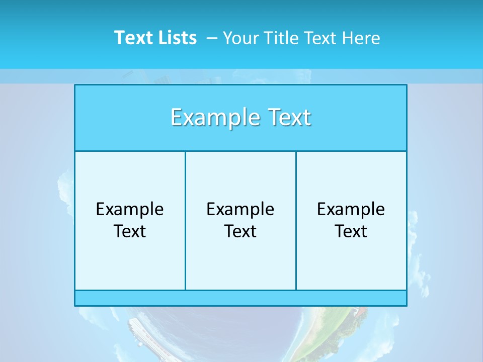 Grass Pasture Field PowerPoint Template