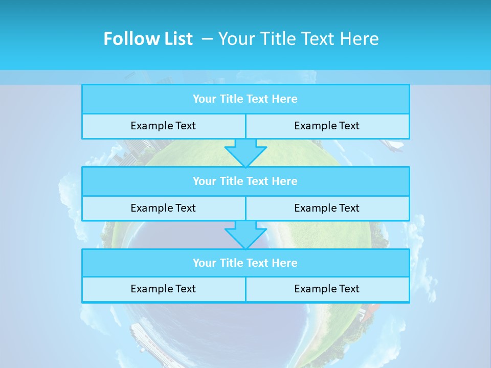Grass Pasture Field PowerPoint Template