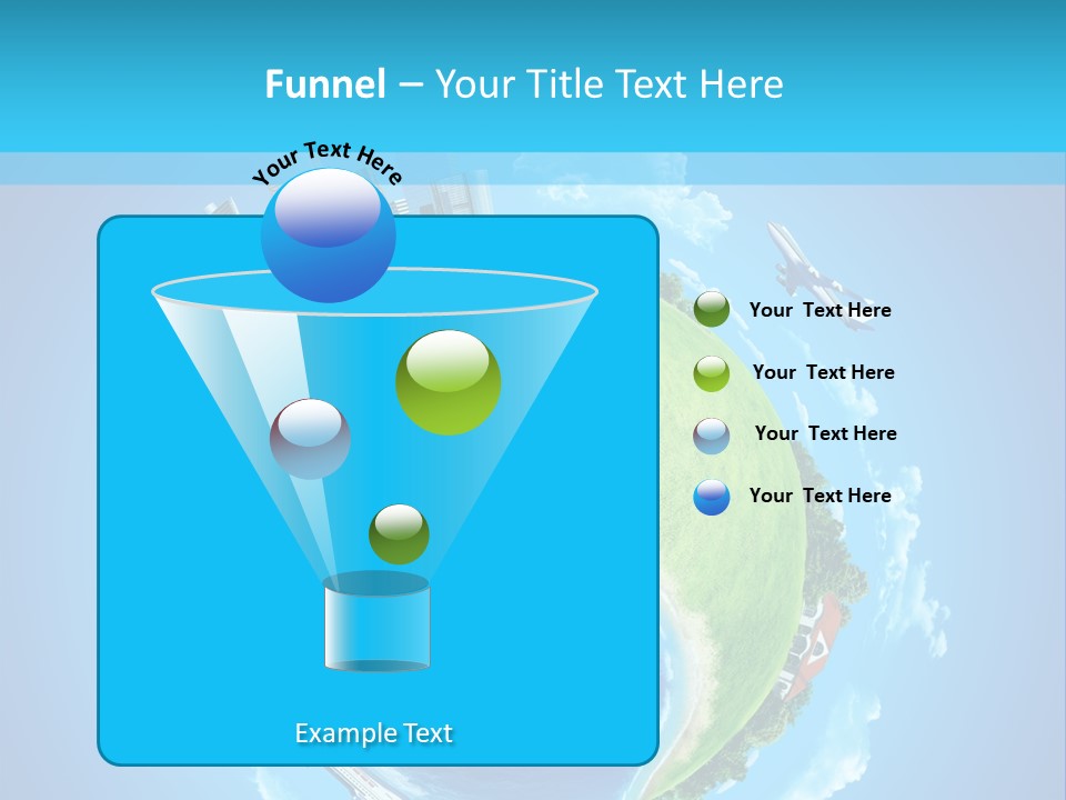 Grass Pasture Field PowerPoint Template