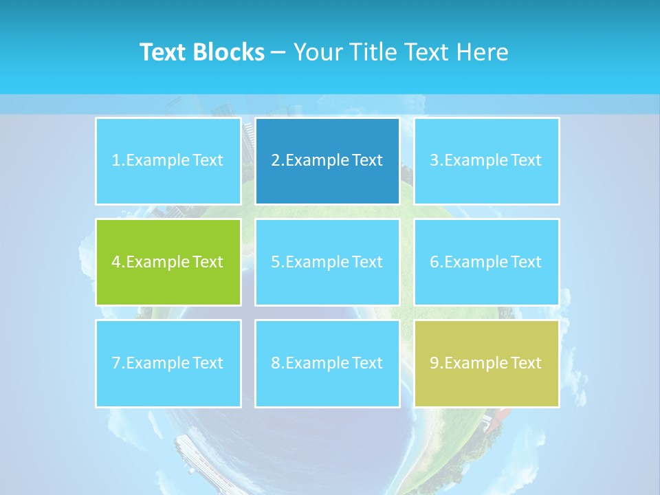 Grass Pasture Field PowerPoint Template