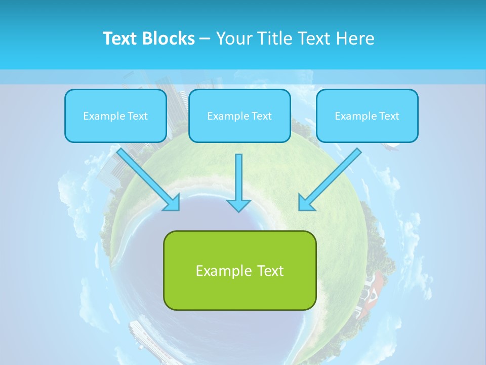 Grass Pasture Field PowerPoint Template
