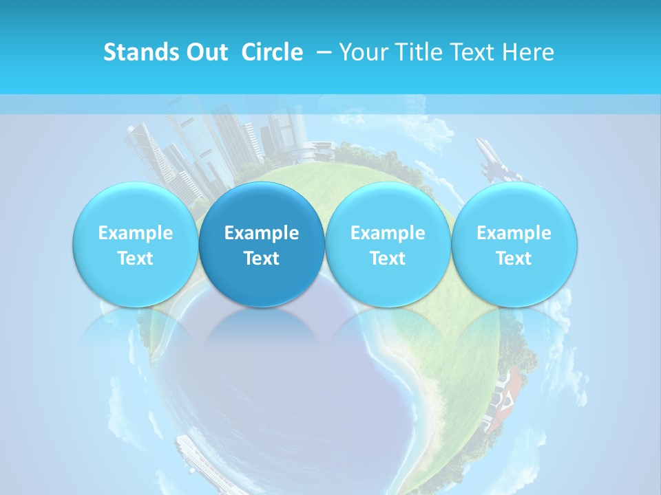 Grass Pasture Field PowerPoint Template