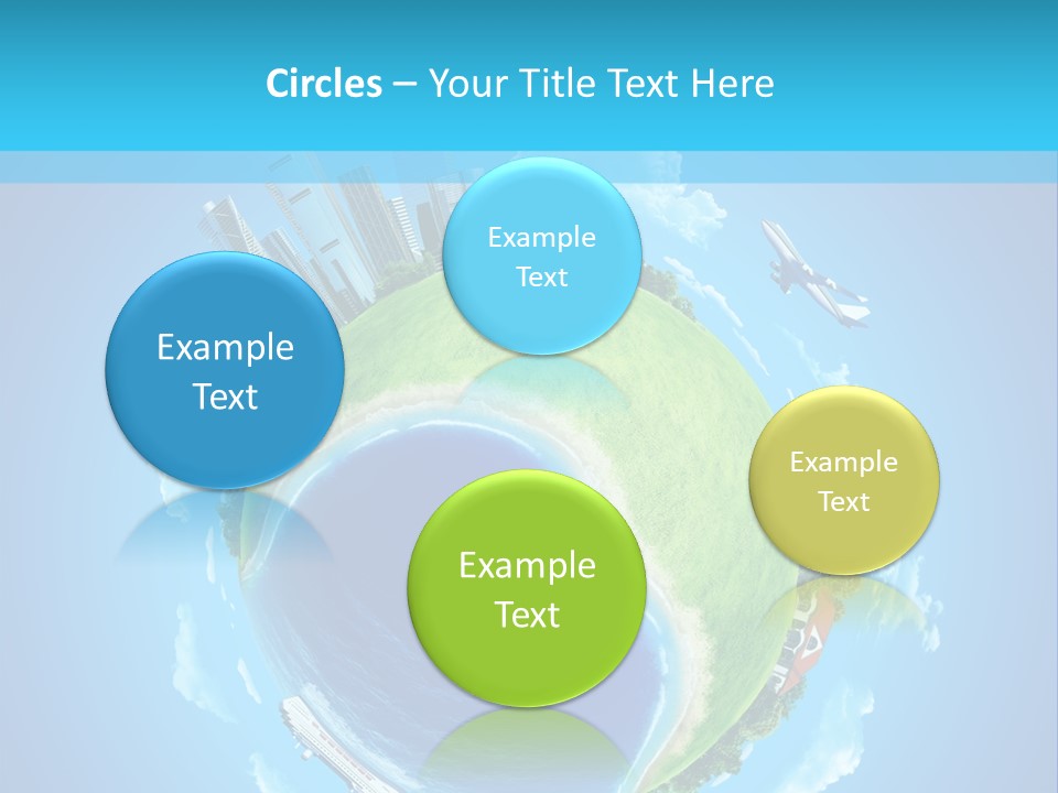 Grass Pasture Field PowerPoint Template