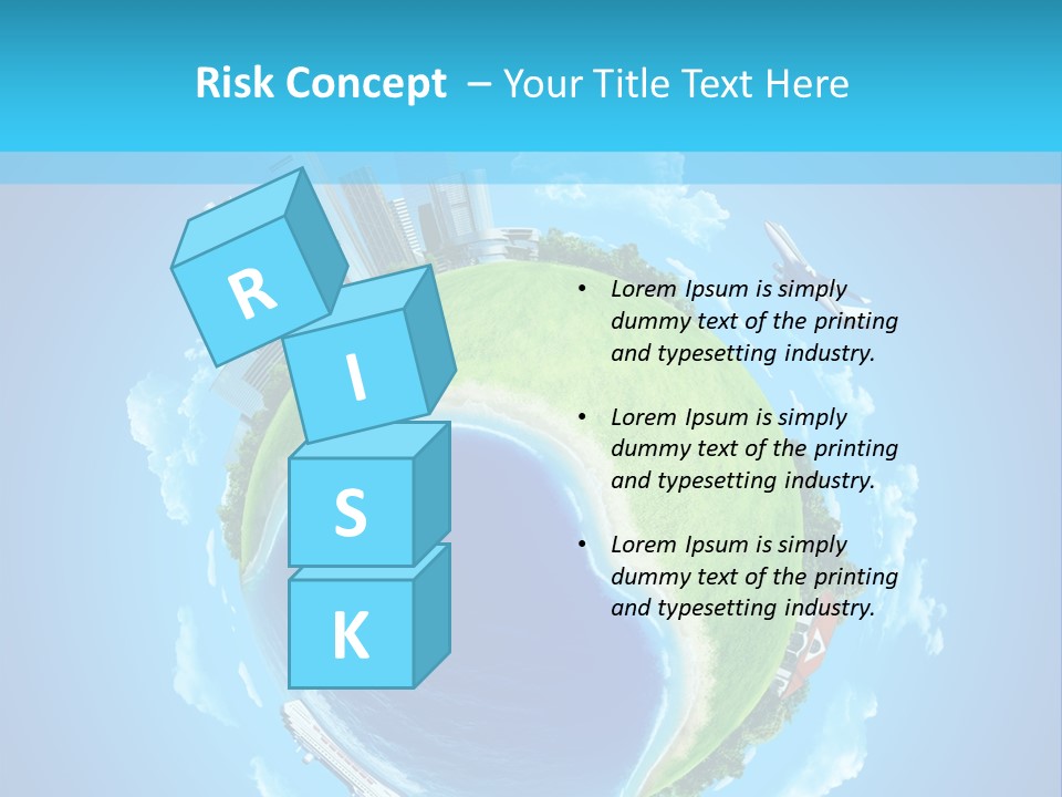 Grass Pasture Field PowerPoint Template