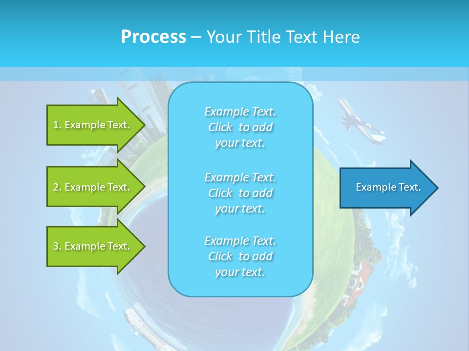 Grass Pasture Field PowerPoint Template
