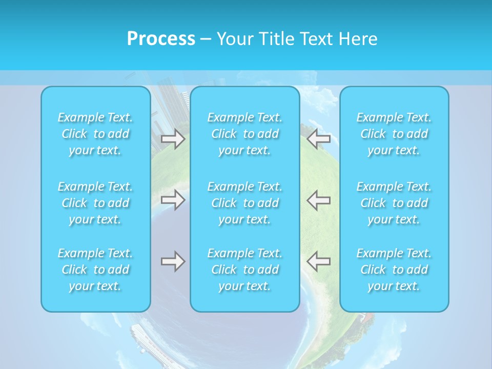 Grass Pasture Field PowerPoint Template