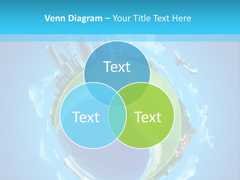 Grass Pasture Field PowerPoint Template