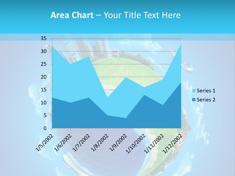 Grass Pasture Field PowerPoint Template