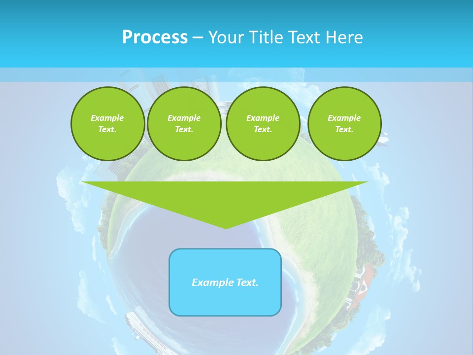 Grass Pasture Field PowerPoint Template