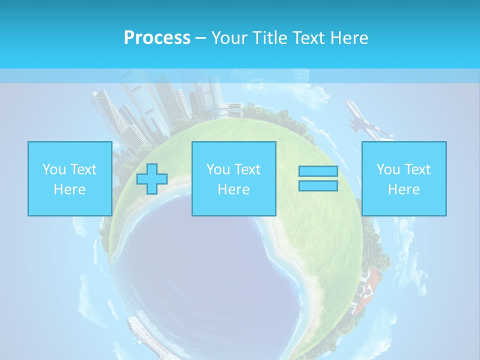 Grass Pasture Field PowerPoint Template