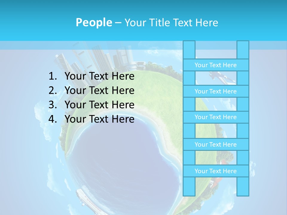Grass Pasture Field PowerPoint Template