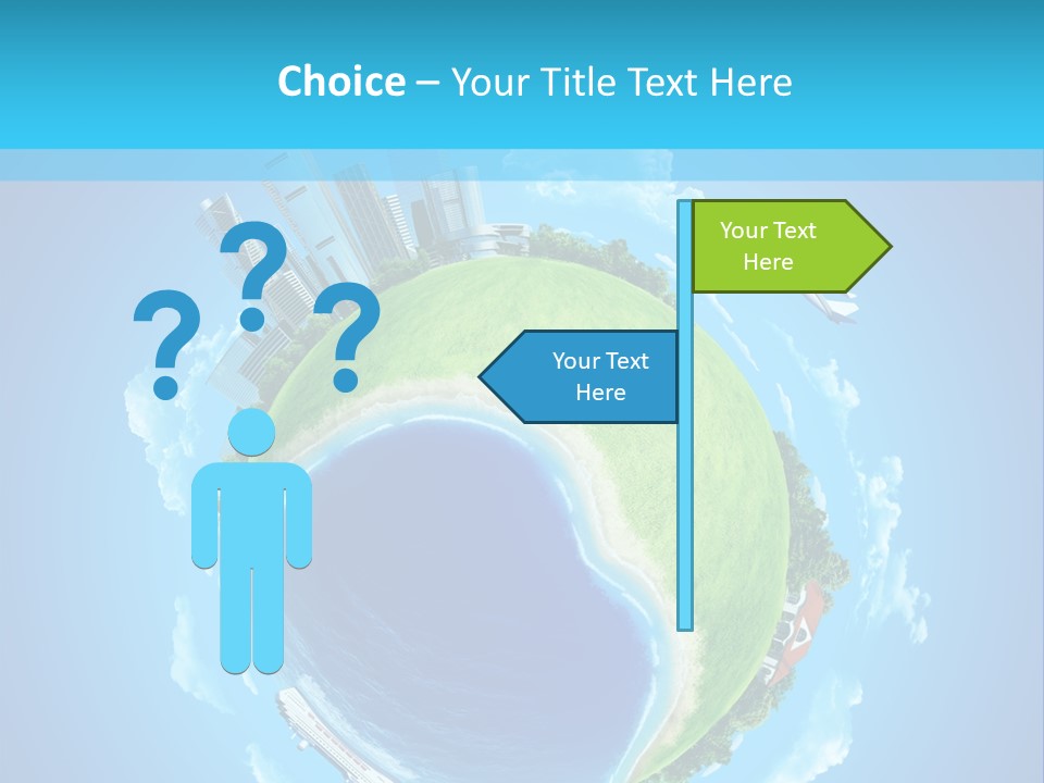 Grass Pasture Field PowerPoint Template