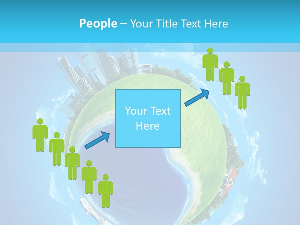 Grass Pasture Field PowerPoint Template