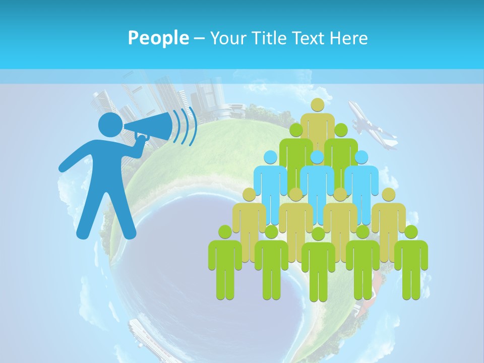 Grass Pasture Field PowerPoint Template