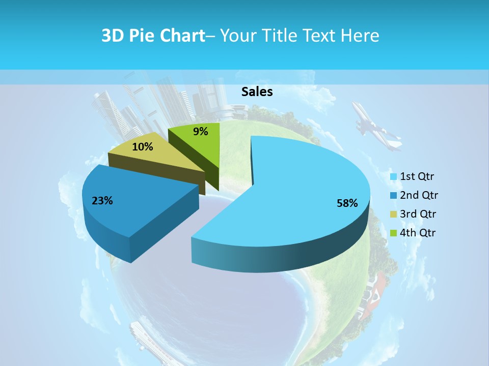 Grass Pasture Field PowerPoint Template