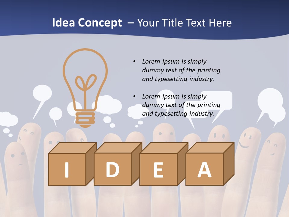 Human Connect Internet PowerPoint Template