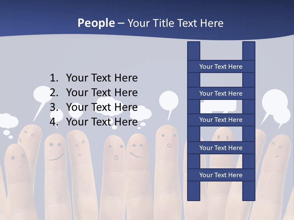 Human Connect Internet PowerPoint Template