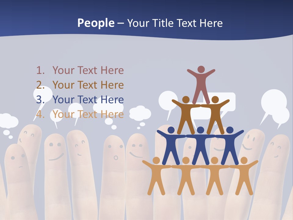 Human Connect Internet PowerPoint Template