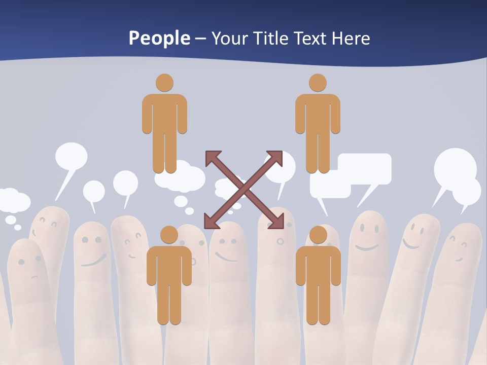 Human Connect Internet PowerPoint Template