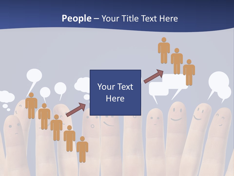 Human Connect Internet PowerPoint Template