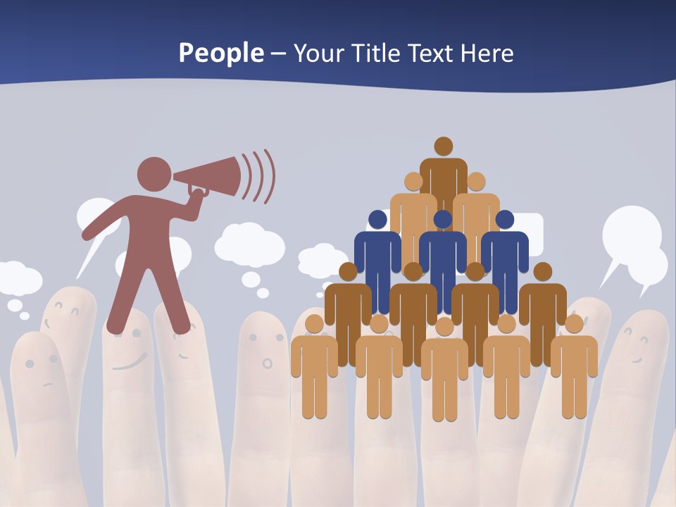 Human Connect Internet PowerPoint Template