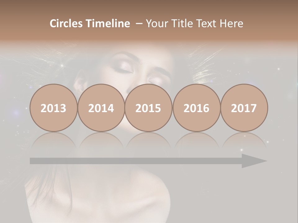 Sensuality Black Beautiful PowerPoint Template