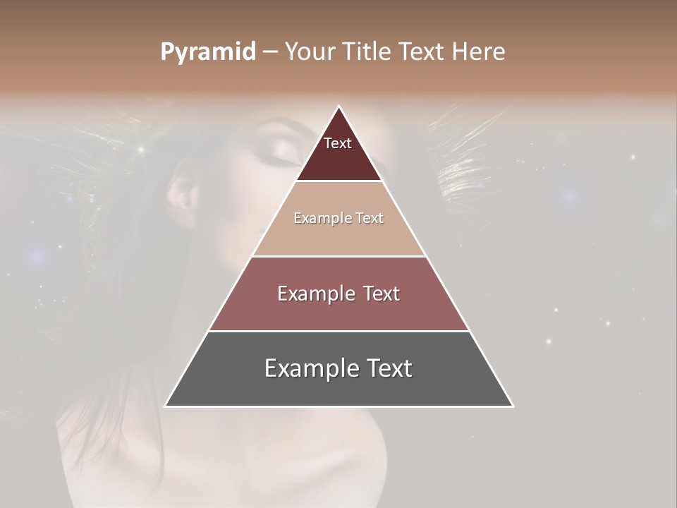 Sensuality Black Beautiful PowerPoint Template