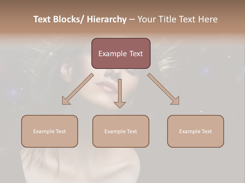 Sensuality Black Beautiful PowerPoint Template