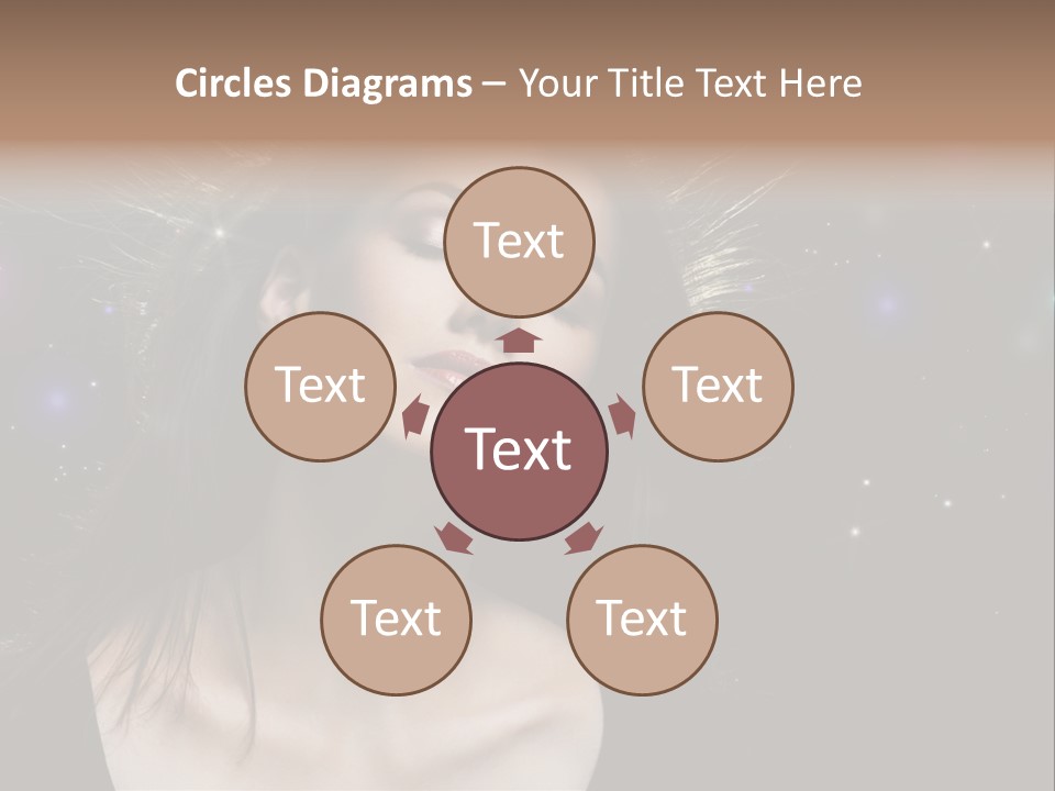 Sensuality Black Beautiful PowerPoint Template