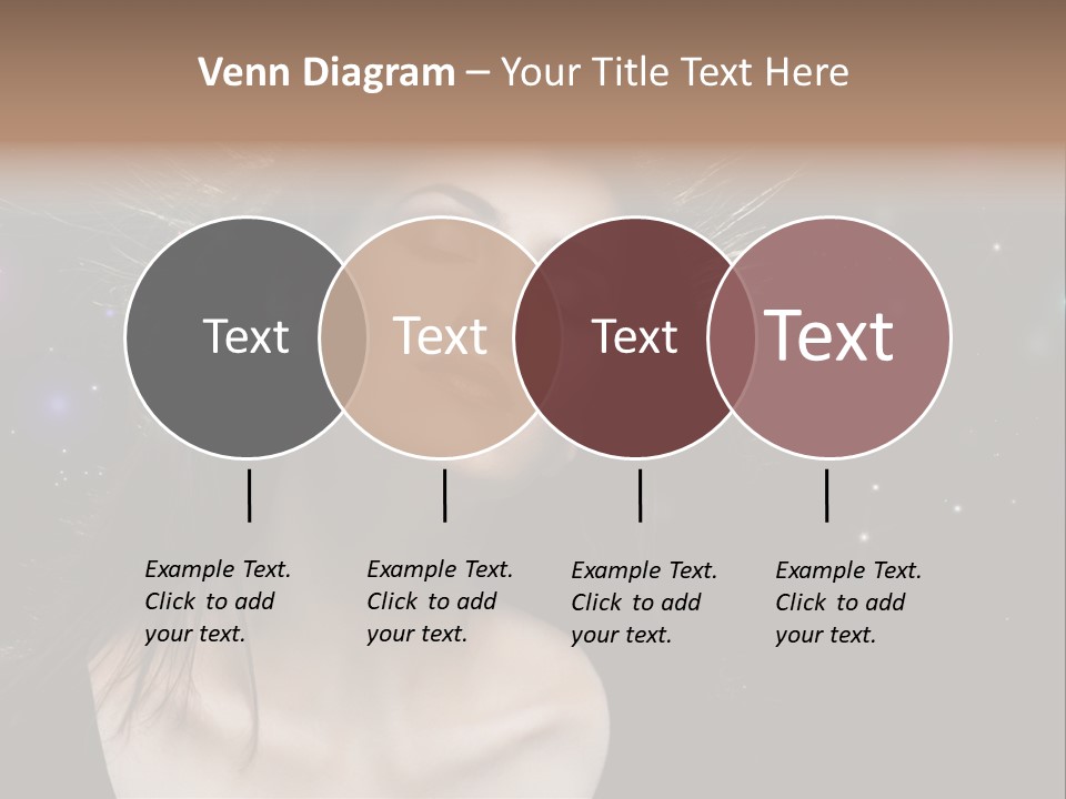 Sensuality Black Beautiful PowerPoint Template