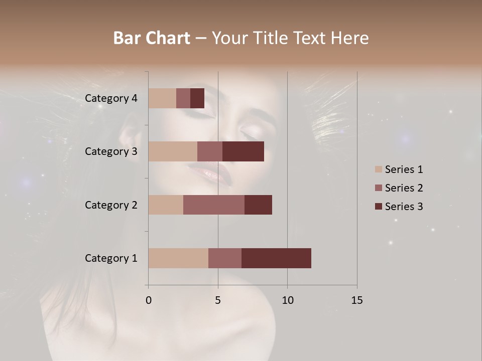 Sensuality Black Beautiful PowerPoint Template