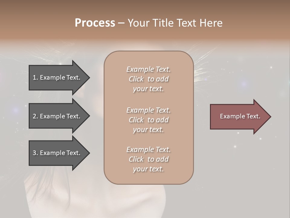 Sensuality Black Beautiful PowerPoint Template