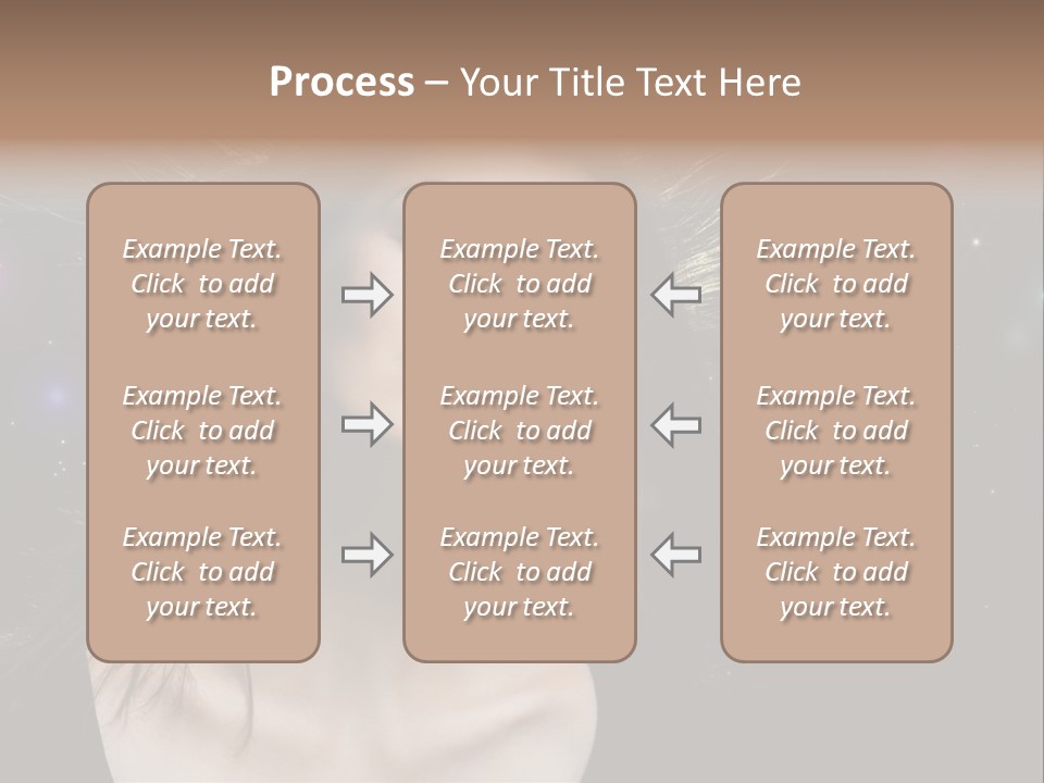 Sensuality Black Beautiful PowerPoint Template