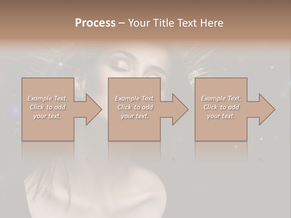 Sensuality Black Beautiful PowerPoint Template