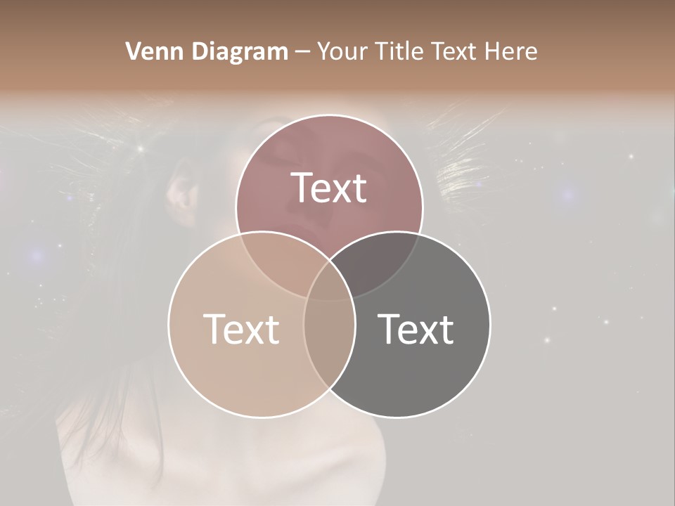 Sensuality Black Beautiful PowerPoint Template