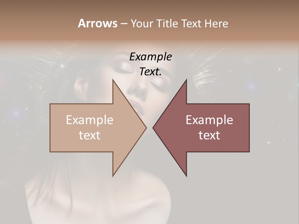 Sensuality Black Beautiful PowerPoint Template