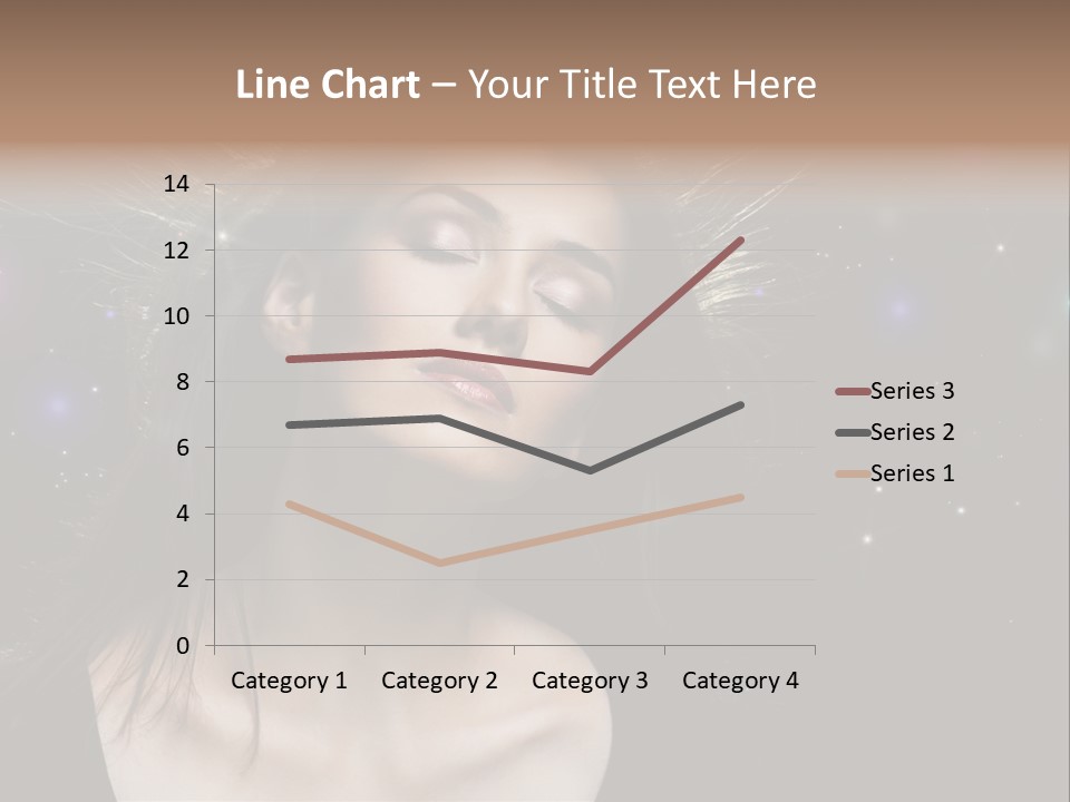 Sensuality Black Beautiful PowerPoint Template