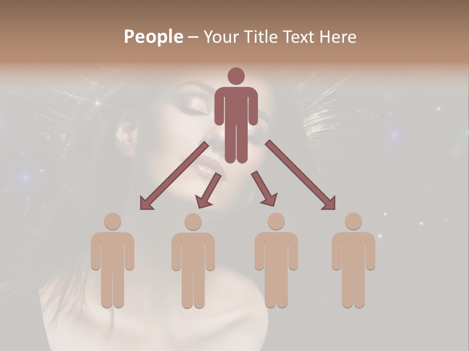 Sensuality Black Beautiful PowerPoint Template